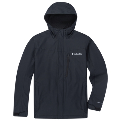 哥伦比亚男银点三合一防水滑雪服