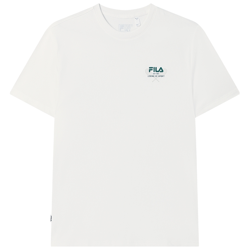 FILA 斐乐官方短袖T恤男秋季新款时尚凉感运动速干衣短袖衫上衣