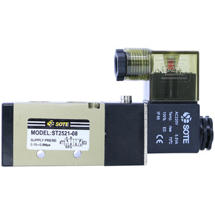 SOTE索特电磁阀ST2521-08ST2531-10/41-15 ST22-06T DC24V AC220V