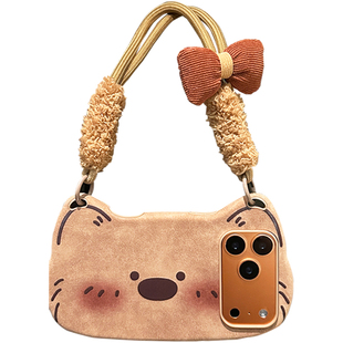 lizardhill 秋冬西高地适用苹果17promax手机壳新款16pro女iphone15斜挎可背带挂绳14pro超好看13可爱美拉德