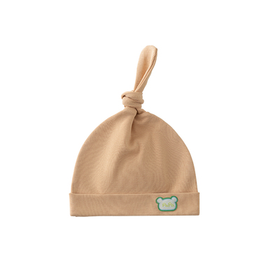 PaPa纯棉胎帽四季婴儿防风