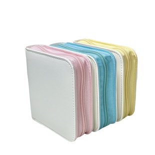 【创汇】一宫格小3三寸卡册小卡收纳册拉链卡包A8马卡龙随身携带