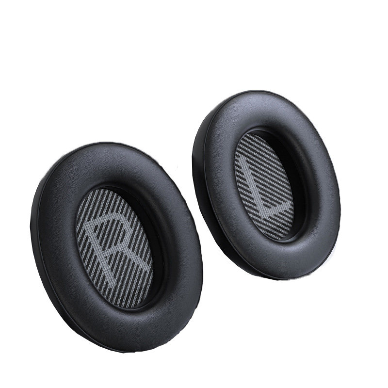 适用博士BOSEQC45 QC35 QC25耳罩羊皮AE2耳机套Soundlink头戴式QC15皮套boseqc35海绵