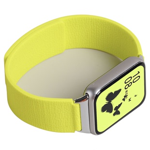 适用vivowatchGT2手表带watch5荔枝纹磁吸硅胶腕表带watch3运动watch2智能男士夏季透气女生表链