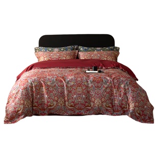 璟瑄Morris&CoA类埃及长绒棉四件套全棉纯棉被套超柔亲肤床上用品