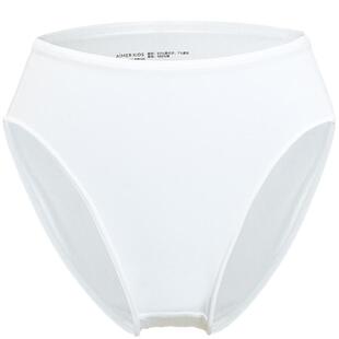 爱慕儿童内裤女孩高腰三角裤白色芭蕾舞内裤莫代尔女童抗菌内裤