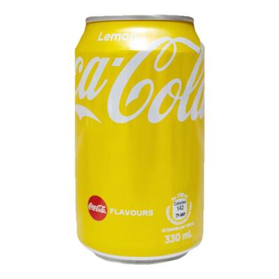 香港版柠檬味可口可乐碳酸饮料