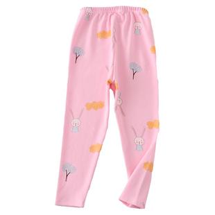 文波女童秋裤加厚保暖儿童衬裤纯棉女孩线裤中大童睡裤棉毛裤居家