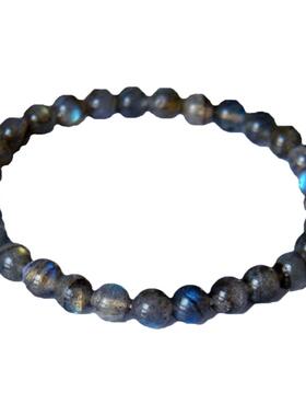 拉长石强光小手链