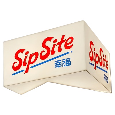 L型转角亚克力灯箱定制