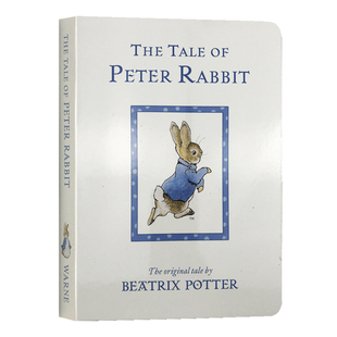 The Tale Of Peter Rabbit 彼得兔的故事 英文原版启蒙英语儿童绘本 进口早教纸板书