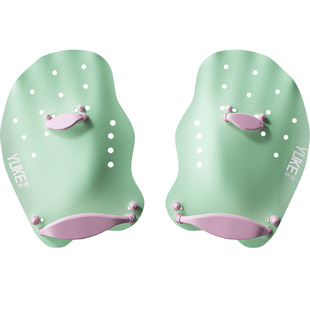 游泳手蹼儿童专用自由泳训练器成人蛙泳划水掌游泳装备硅胶划手板