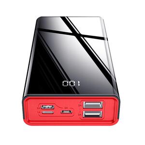 超大容量充电宝30000毫安移动电源自带线三合一手机3万专用超薄小巧便携快充闪充男女适用于苹果oppo华为vivo