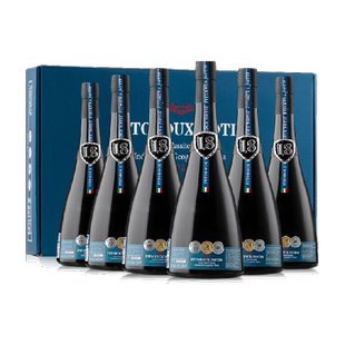 意大利原酒进口红酒风干老藤干红葡萄酒过新年货送礼盒750ml*6瓶