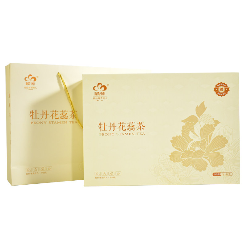 麟源牡丹花蕊茶20支礼盒菏泽特产