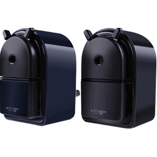 日本UNI三菱铅笔卷笔刀手摇中型铅笔削笔器小学生儿童用KH-20美术素描可调节粗细多功能刨笔机金属刀头转笔刀