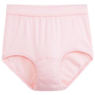 三枪内裤女纯棉夏中老年短裤妈妈底裤全棉高腰宽松收腹女士三角裤