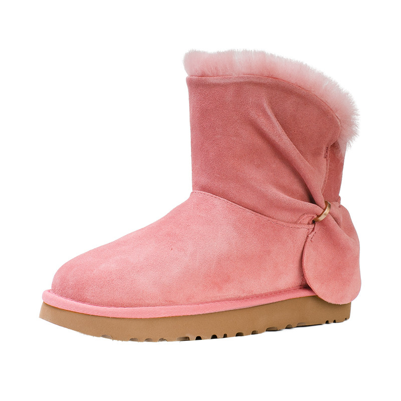 断码清仓UGG女士别致雪地靴