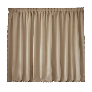 魔术贴遮光窗帘2026新款简易自粘式免打孔安装布帘遮挡小窗户短帘