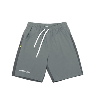 SLAMBLE新款夏季拼色短裤男运动速干宽松篮球健身跑步五分中裤潮
