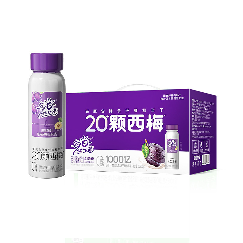 每日益生菌西梅汁乳酸菌饮品