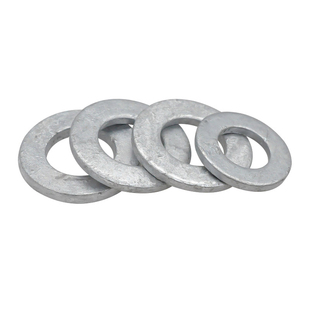 金固盈碳钢热镀锌平垫圈GB97热浸锌平垫片电力安装华司M8-M24