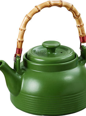 日本陶瓷茶壶养生壶茶壶烧水壶
