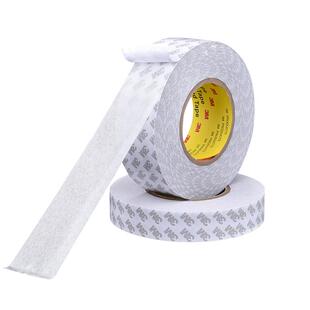 进口3M9080HL双面胶高粘度强力固定墙面超薄透明无痕不留胶车用耐高温办公用白色手工胶带手机屏幕维修双面胶