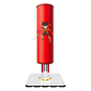 [哪吒]儿童拳击沙袋家用散打立式小孩沙包成人跆拳道搏击训练器材