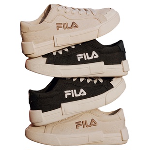 FILA KIDS斐乐童鞋儿童经典板鞋男女童大童时尚低帮休闲鞋帆布鞋