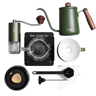 Bincoo手冲咖啡壶套装V60陶瓷滤杯玻璃分享壶咖啡器具手磨全套V01