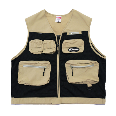 masterape2021年户外拉链黑卡其