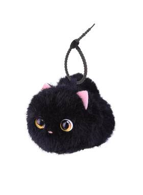 翻滚小猫毛绒公仔拉绳猫咪玩偶