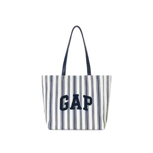 GAP竖条纹托特女包2026新款夏季大容量通勤包包单肩包松弛感百搭