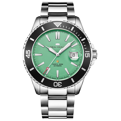 海鸥表深度潜水表男士机械表