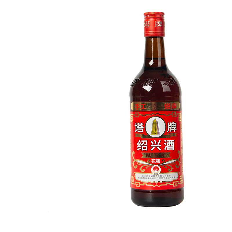 塔牌黄酒红牌五年陈花雕酒2瓶