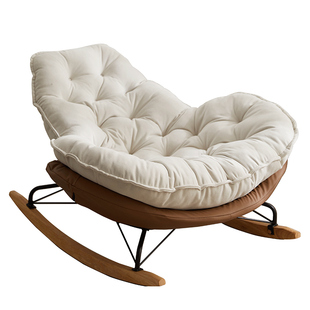 久木林林摇摇椅躺椅成人网红懒人沙发单人摇椅阳台家用休闲小沙发