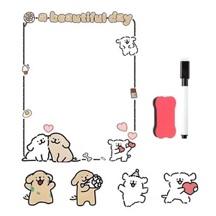 25款创意磁吸留言板可擦写备忘录提示计划多功能磁吸冰箱贴装饰贴