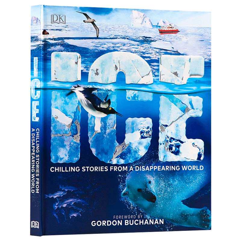 DK儿童百科科普读物 DK Ice Chilling Stories from a Disappearing World 精装 冰川时代 探索冰封世界和极地生存者 DK百科书