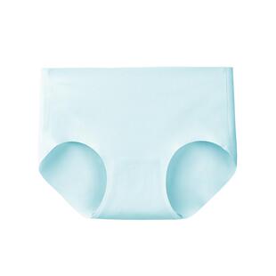 桔内冰丝无痕随性裁桑蚕丝档女士内裤透气舒适简约中腰三角裤6560