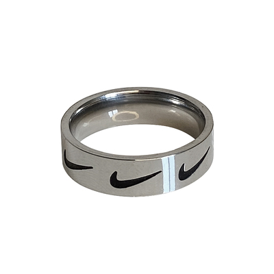 欧美简约小众戒指潮镂空嘻哈情侣