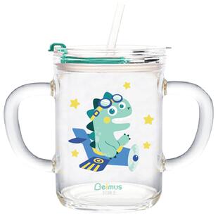 贝姆士儿童冲泡牛奶杯喝奶粉带刻度专用水杯杯子微波炉可加热