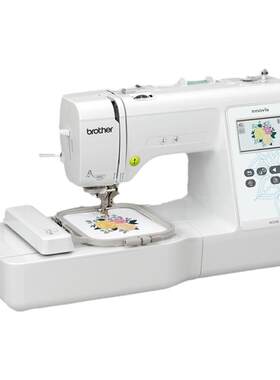 兄弟牌M330E家用自动绣花机刺绣