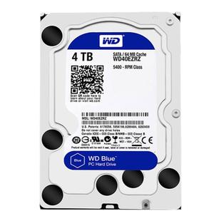 全新3.5寸WD西部数据4T蓝盘WD40EZRZ台式机电脑机械硬盘存储游戏