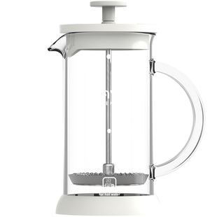 MAVO雪白法压壶 咖啡壶煮咖啡家用小型滤茶壶过滤杯 冬季限定玻璃