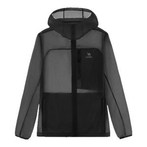 骆驼雪壳防晒衣女新款冰感透气外套户外轻薄运动服黑色风衣夹克男