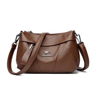 品牌正品多层女包2025新款春夏高级感妈妈包中年女士斜挎包小包