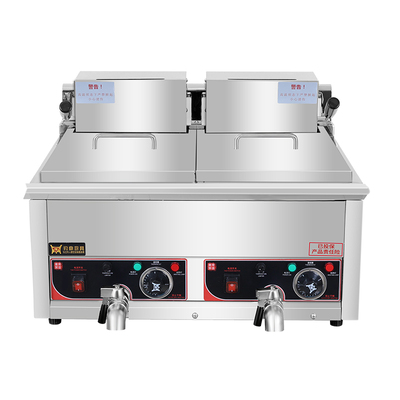 豹鼎电炸炉鸡排炸炉薯条机炸鸡炉