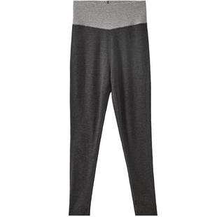 红豆德绒女士发热保暖裤高腰冬季线裤打底加绒羊毛裤棉裤加厚秋裤