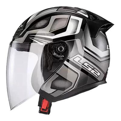 大码摩托车半盔LS2机车四季